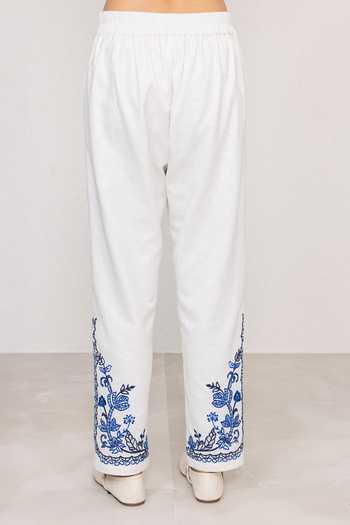 Ranna Gill_White Bis Rara Pant _at_Aza_Fashions