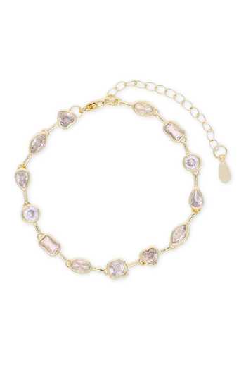 Shop_ESME_White Tennis Flow Bracelet _at_Aza_Fashions