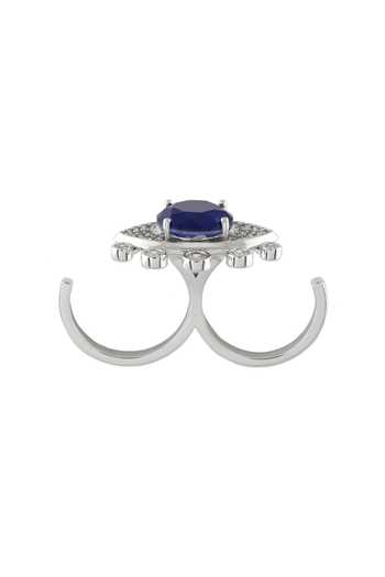 Isharya_Blue Isolde Sapphire Ring _Online_at_Aza_Fashions