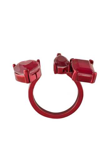 Isharya_Red Mirabelle Ruby Ring _Online_at_Aza_Fashions