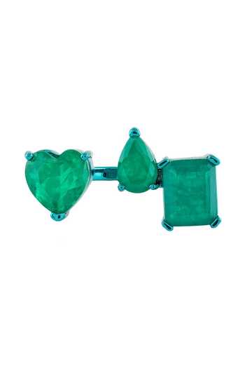 Buy_Isharya_Green Florence Stone Studded Ring _at_Aza_Fashions