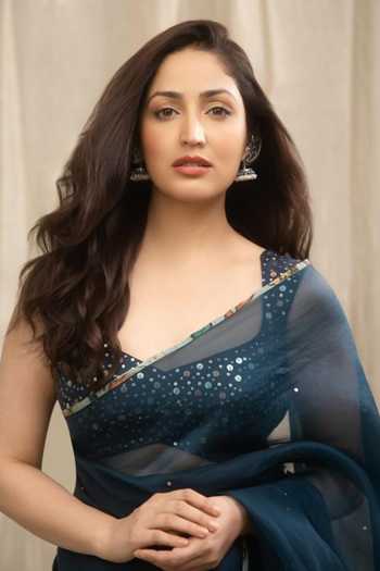 Buy_Aamra By Lavanya_Blue Silk, Organza Square Neck Sequin Blouse With Saree _at_Aza_Fashions