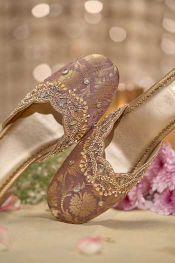 Shop_House of Vian_Purple Nazneen Mule Heels _at_Aza_Fashions