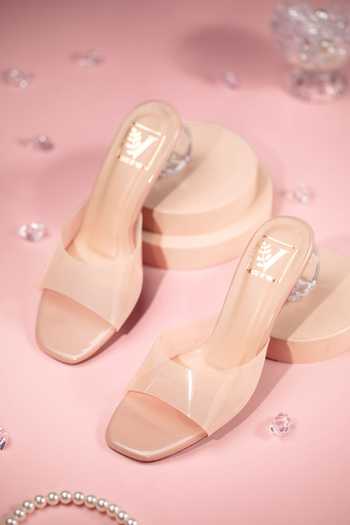 Shop_House of Vian_Pink Sylvie Transparent Heels _at_Aza_Fashions