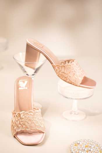 House of Vian_Beige Rosalie Heels _Online_at_Aza_Fashions