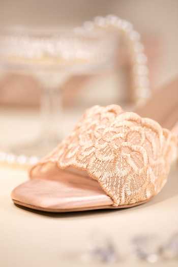 Buy_House of Vian_Beige Rosalie Heels _Online_at_Aza_Fashions