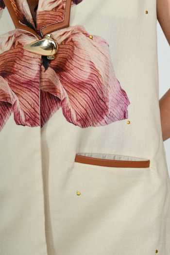 Buy_The Dramebaaz CO_Blush Silk Petals After Time Blazer Set 