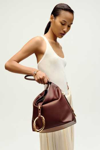 Buy_Outhouse_Brown Le Sac Mocha Bag _Online_at_Aza_Fashions