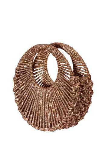 Buy_Forever Noor_Gold Sara Crystal Embellished Bag _Online_at_Aza_Fashions