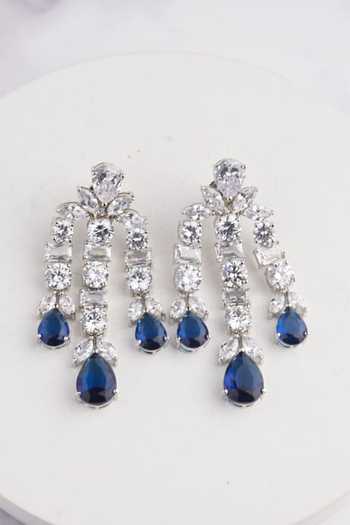 Shop_Mozaati_Silver Plated Avere Earrings _at_Aza_Fashions