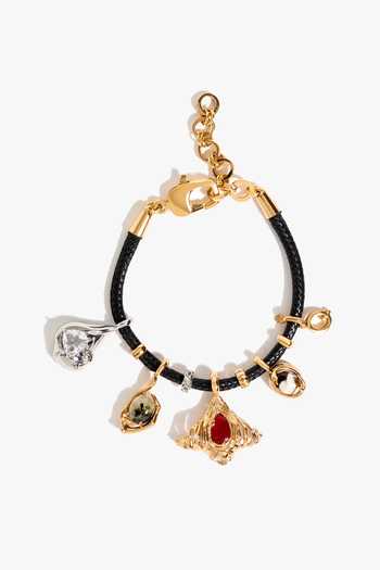 Buy_Outhouse_Black Corsair Amulet Bracelet _Online_at_Aza_Fashions