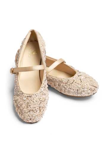 Buy_Shilpsutra_Ivory Frost Embroidered Ballerinas _at_Aza_Fashions
