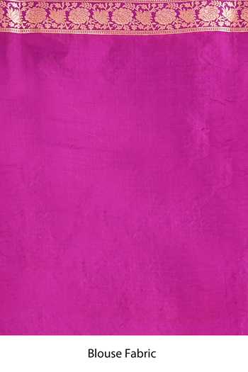 Vishwa By Pinki Sinha_Purple Silk Jaal Woven Saree With Running Blouse _Online_at_Aza_Fashions