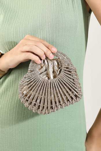 Shop_House Of Webhin_Gold Orya Heart Mini Bag _Online_at_Aza_Fashions