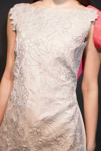 Shop_Parneet Gujral_Pink Crepe Embroidery Floral Gown _Online_at_Aza_Fashions