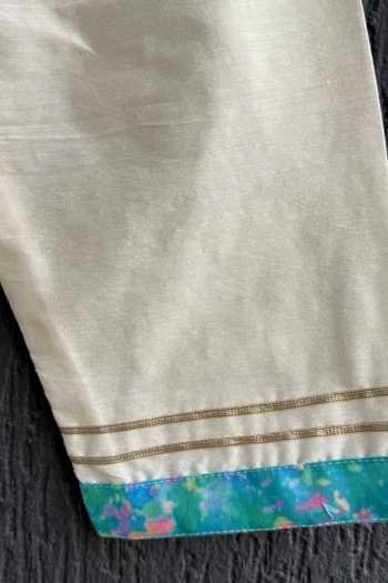 The little tales_Multi Color Silk, Cotton Printed Kurta Set _Online_at_Aza_Fashions