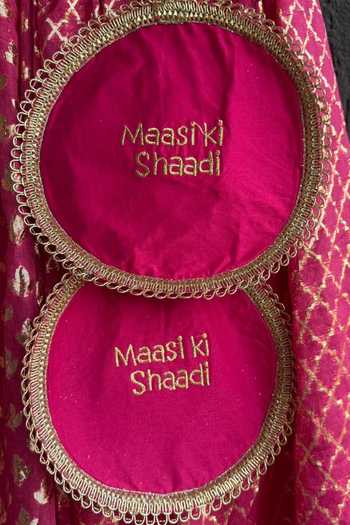 Buy_The little tales_Pink Silk, Cotton, Organza Woven Lehenga Blouse Set _Online_at_Aza_Fashions
