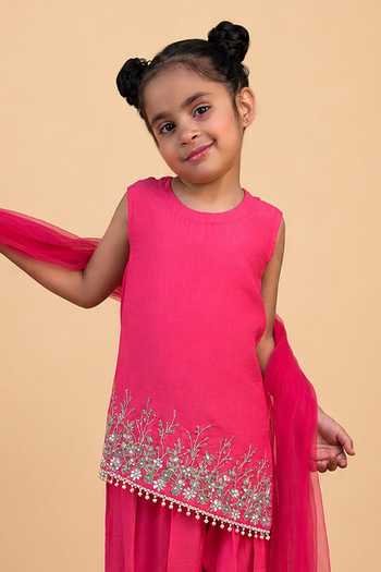 Buy_Turqidz By Shweta Aggarwal_Blue Dupion, Silk Embroidered Sherwani With Pant _Online_at_Aza_Fashions