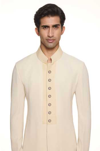 Buy_Raabta By Rahul_Black Shatranj Set Of 7 Buttons _at_Aza_Fashions