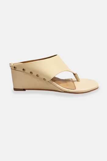 Buy_Heel Your Sole_Off White Tia Wedges _Online_at_Aza_Fashions