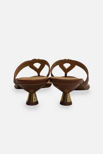 Buy_Heel Your Sole_Brown Taro Heels _Online_at_Aza_Fashions