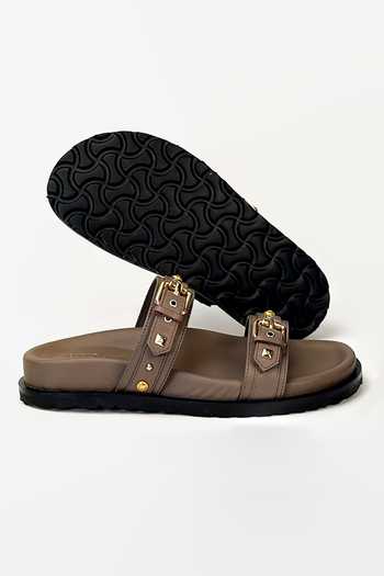 Shop_Heel Your Sole_Taupe Blaze Flats _at_Aza_Fashions