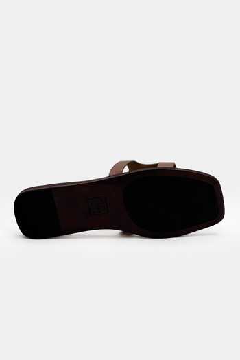 Heel Your Sole_Taupe Zaza Flats _Online_at_Aza_Fashions