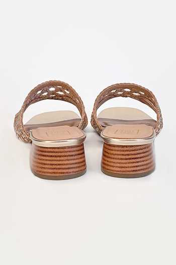 Heel Your Sole_Gold Jazz Braided Heels _Online_at_Aza_Fashions