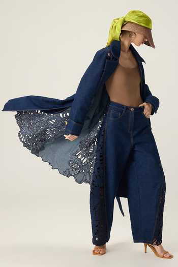 Buy_Saaksha & Kinni_Blue Denim Bex High Waist Jeans 