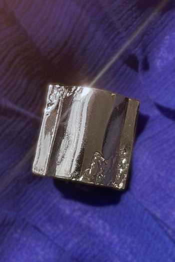 Shop_KEFI-CO_Silver Plated Starke Wave Ring _at_Aza_Fashions
