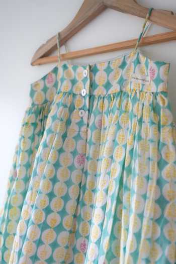 Shop_Love The World Today_Green Cotton Rasa Monstera Print Kurta And Cowl Dhoti Pant Set _Online_at_Aza_Fashions