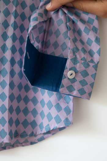 Buy_Love The World Today_Multi Color Cotton Saaz Printed Shirt Kurta Set _Online_at_Aza_Fashions