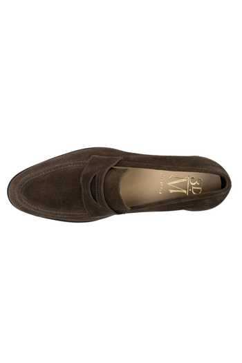 Shop_3dm Lifestyle_Brown Soft Penny Loafers _Online_at_Aza_Fashions