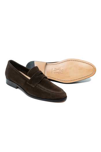 3dm Lifestyle_Brown Soft Penny Loafers _at_Aza_Fashions