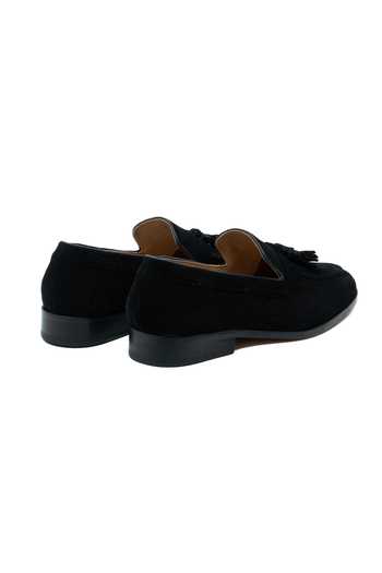 Buy_3dm Lifestyle_Black Tassel Leather Loafers _Online_at_Aza_Fashions