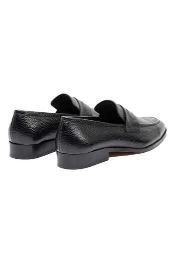 Buy_3dm Lifestyle_Black Soft Penny Loafers _Online_at_Aza_Fashions