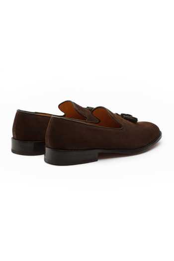 Buy_3dm Lifestyle_Brown Plain Tassel Loafers _Online_at_Aza_Fashions