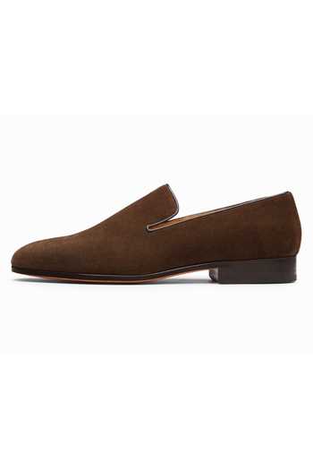 Buy_3dm Lifestyle_Brown Venetian Slip On Loafers _Online_at_Aza_Fashions