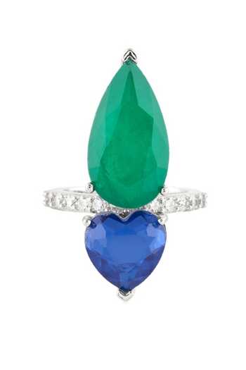 Shop_Isharya_Blue Dublin Botox Gemstone Ring _at_Aza_Fashions