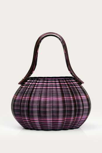 Shop_Orriri_Pink Aurora Sculptural Bag _at_Aza_Fashions