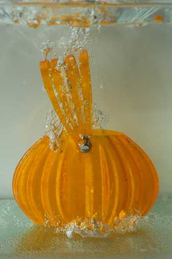 Shop_Orriri_Orange Valancea 3d-printed Bag _Online_at_Aza_Fashions
