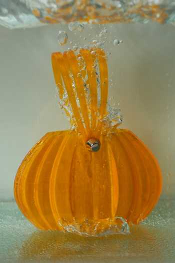 Orriri_Orange Valancea 3d-printed Bag _at_Aza_Fashions