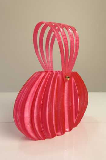 Shop_Orriri_Pink Fizz 3d Printed Bag _at_Aza_Fashions