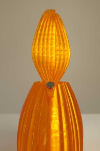 Orriri_Orange Tangerine Pleated Bag _Online_at_Aza_Fashions