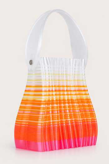 Orriri_Multi Color Sunset Sundae Pleated Bag _Online_at_Aza_Fashions