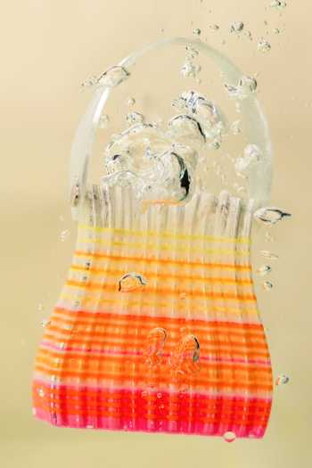 Buy_Orriri_Multi Color Sunset Sundae Pleated Bag _Online_at_Aza_Fashions