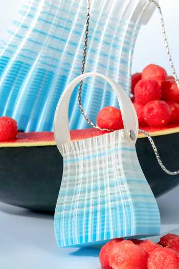 Buy_Orriri_Blue Cloud Pleated Bag _at_Aza_Fashions