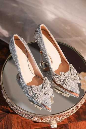 Shop_Ozzaro_Silver Malika Rhinestone Studded Heels _at_Aza_Fashions