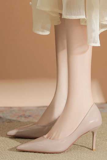 Buy_Ozzaro_Beige Bindaas Pointed Toe Heels 