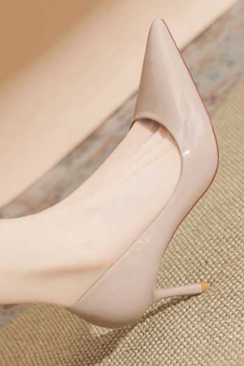 Ozzaro_Beige Bindaas Pointed Toe Heels 